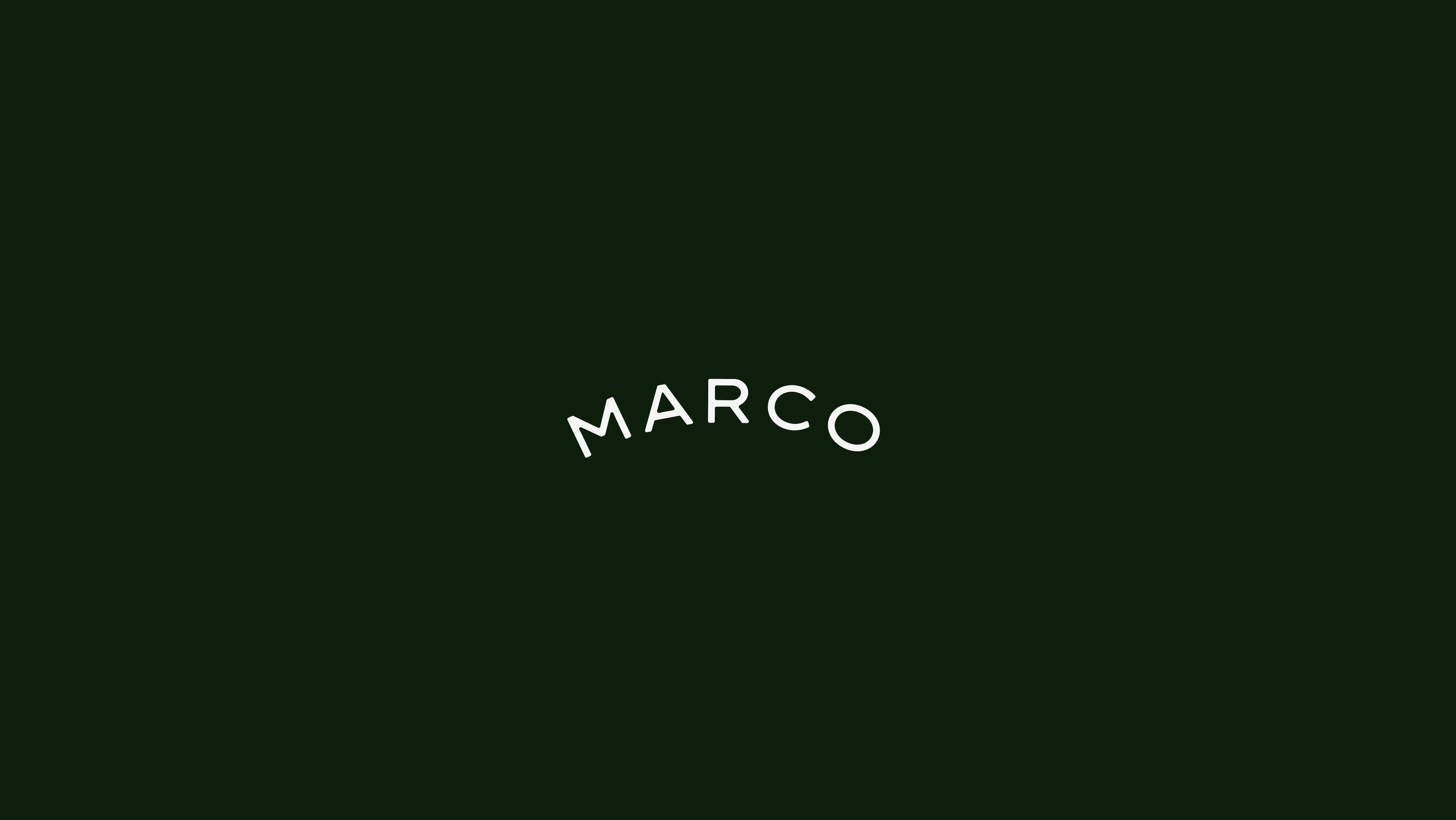 Marco logotype dark